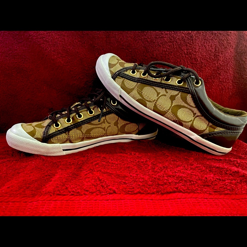Lightly worn Coach shoes